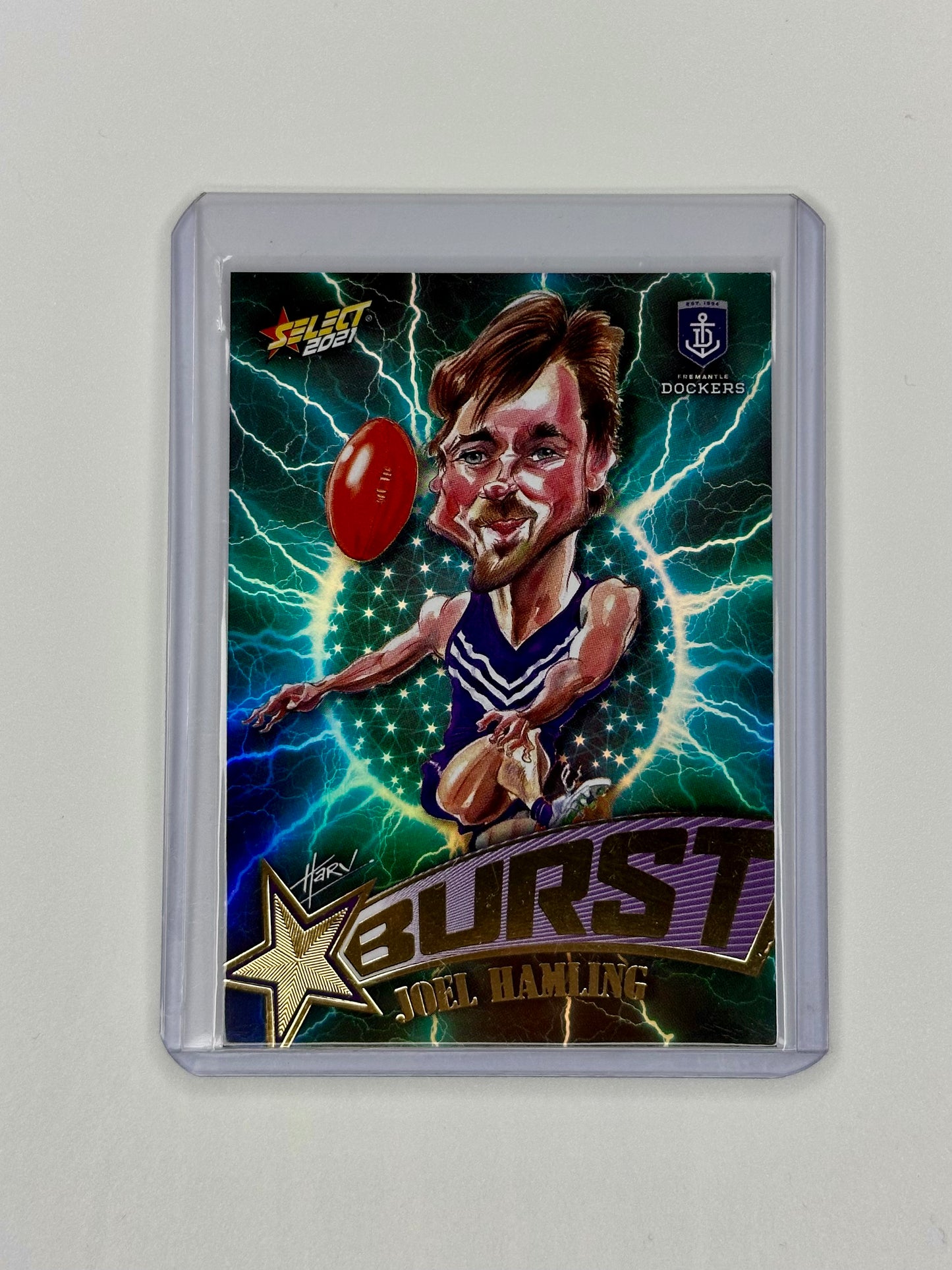 Joel Hamling 2021 Select Lightning Burst 105/210 #SBL22