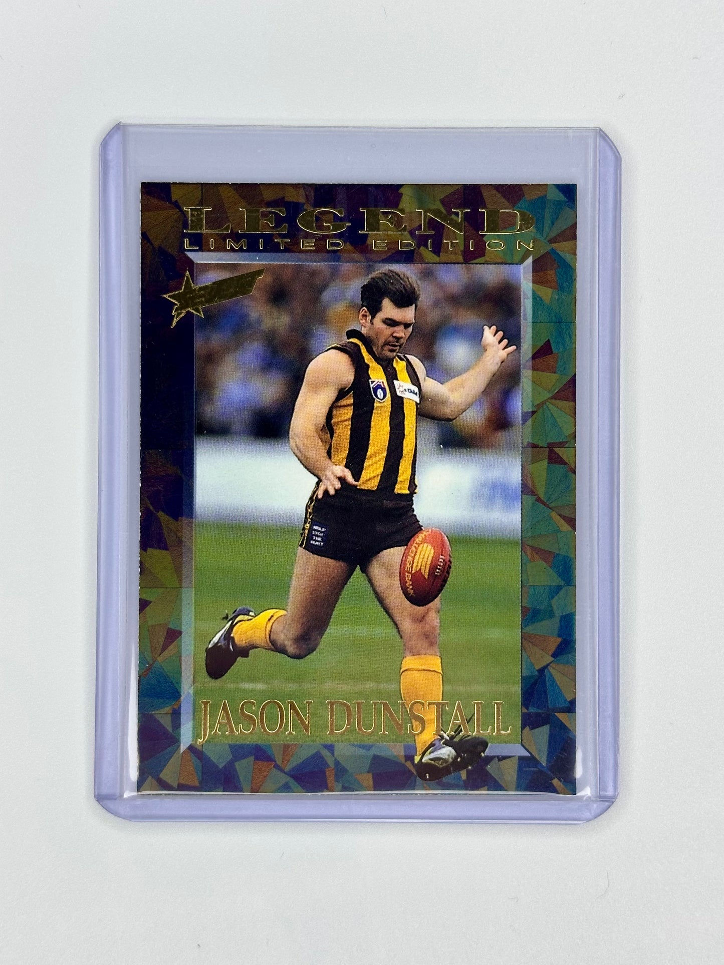 Jason Dunstall 1995 AFL Card Select Limited Edition Hawthorn Legend Card #LC1