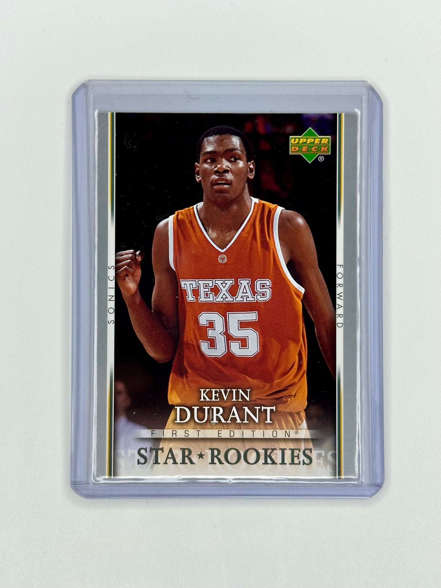 Kevin Durant 2007-08 Upper Deck First Edition Star Rookie GOLD #202 RARE RC