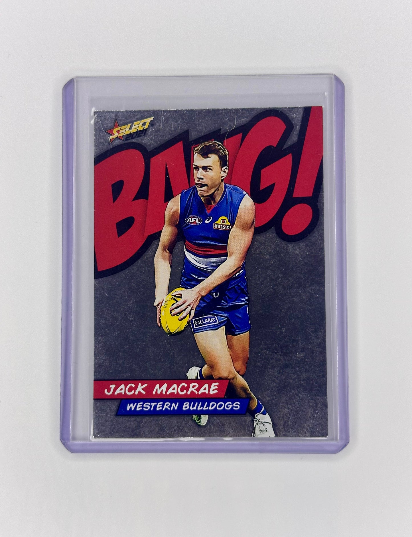 Jack Macrae 2021 Select Stars Bang! BC142 155/210 Bulldogs