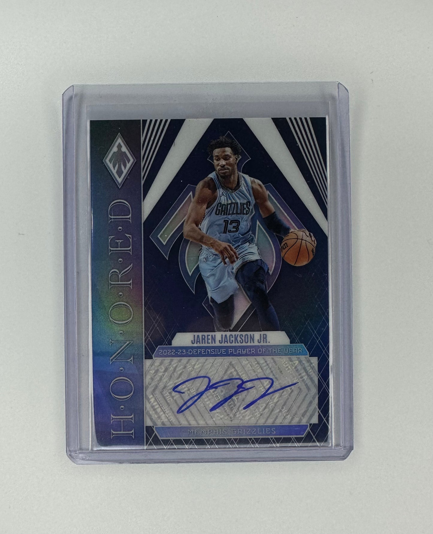 Jaren Jackson Jr 2023-24 Pheonix Honored Auto 09/35 Grizzlies