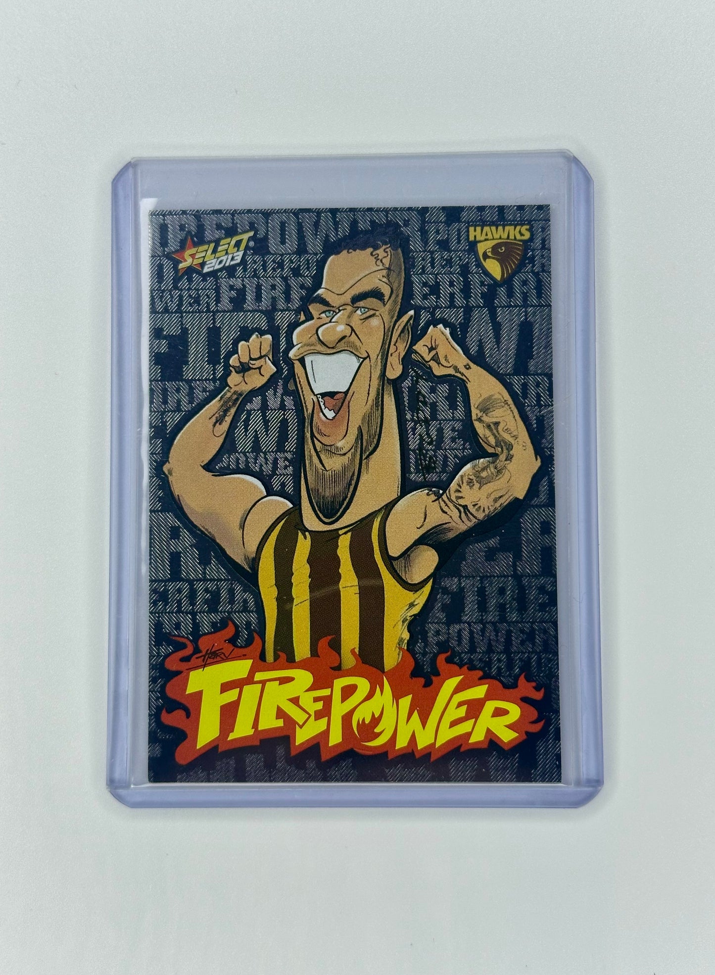 Lance Franklin 2013 AFL Select Champions FIREPOWER CARICATURE FC29 Hawthorn